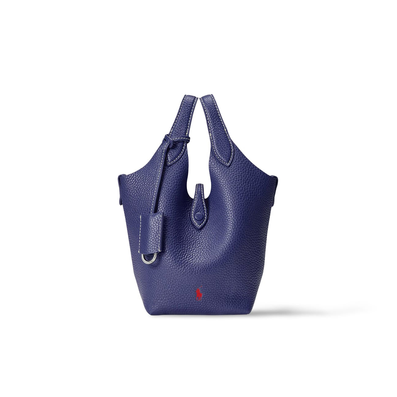 POLO RALPH LAUREN Borsa donna Tote Play in pelle Ink