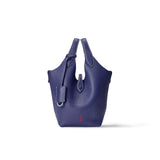 POLO RALPH LAUREN Borsa donna Tote Play in pelle Ink