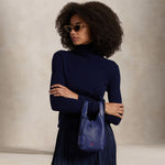 POLO RALPH LAUREN Borsa donna Tote Play in pelle Ink