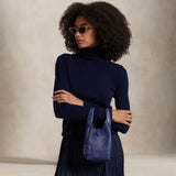 POLO RALPH LAUREN Borsa donna Tote Play in pelle Ink