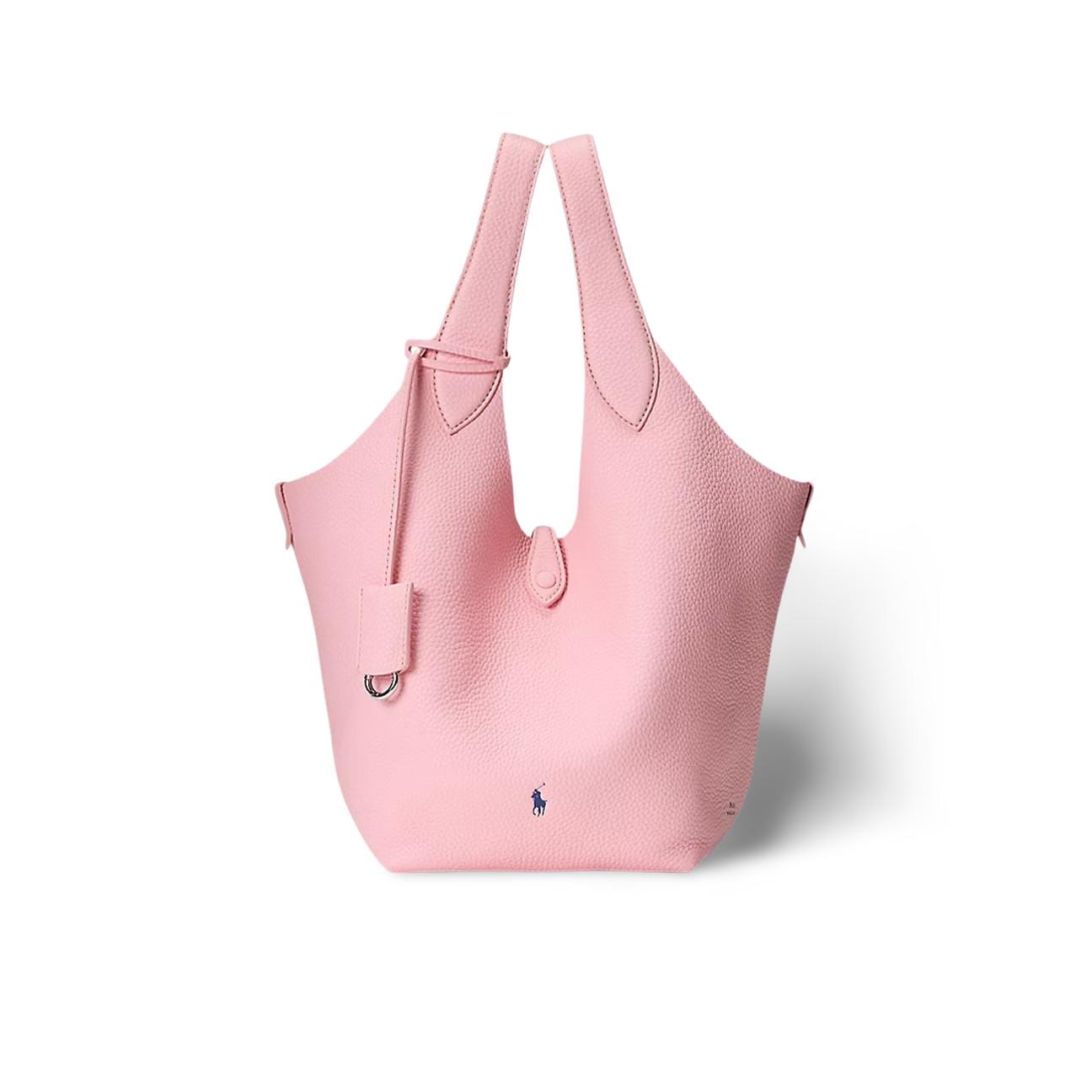 POLO RALPH LAUREN Borsa donna Tote Play in pelle Rosa