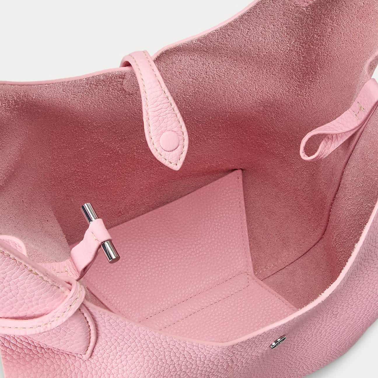 POLO RALPH LAUREN Borsa donna Tote Play in pelle Rosa