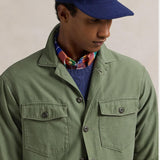 POLO RALPH LAUREN Camcia uomo militare Verde