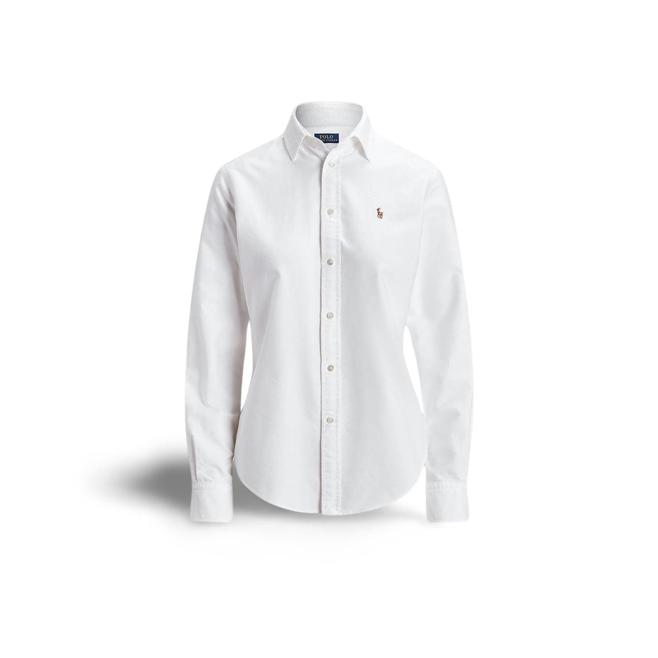 POLO RALPH LAUREN Camicia classica in oxford Bianco