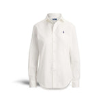 POLO RALPH LAUREN Camicia donna Classic Fit in cotone Bianco