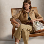 POLO RALPH LAUREN Camicia donna in lino Beige