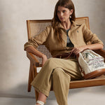 POLO RALPH LAUREN Camicia donna in lino Beige