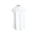 POLO RALPH LAUREN Camicia donna over in lino Bianco