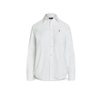 POLO RALPH LAUREN Camicia donna  Oxford in cotone Classic-Fit Bianco