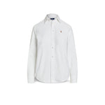 POLO RALPH LAUREN Camicia donna  Oxford in cotone Classic-Fit Bianco