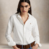 POLO RALPH LAUREN Camicia donna  Oxford in cotone Classic-Fit Bianco