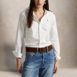 POLO RALPH LAUREN Camicia donna  Oxford in cotone Classic-Fit Bianco