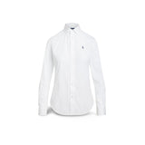 POLO RALPH LAUREN Camicia donna Slim Fit  in cotone Bianco