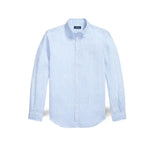 POLO RALPH LAUREN Camicia uomo Custom Fit in lino a righe