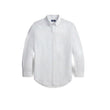 Camicia uomo Custom Fit in lino a righe Azzurro
