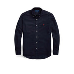POLO RALPH LAUREN Camicia uomo Custom Fit in oxford Blue