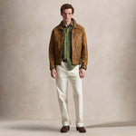 POLO RALPH LAUREN Camicia uomo Custom Fit in oxford Blue