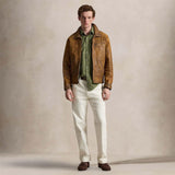 POLO RALPH LAUREN Camicia uomo Custom Fit in oxford Blue
