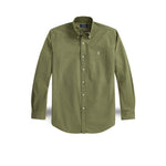 POLO RALPH LAUREN Camicia uomo Custom Fit in oxford Blue