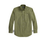 POLO RALPH LAUREN Camicia uomo Custom Fit in oxford Blue