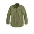 Herrenhemd Custom Fit aus Oxford-Baumwolle, Blau