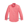 Herrenhemd Custom Fit aus Oxford-Gewebe Rot