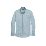 POLO RALPH LAUREN Camicia uomo  in chambray Slim-Fit