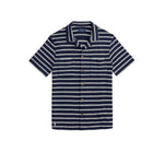 POLO RALPH LAUREN Camicia uomo in cotone a righe Blue