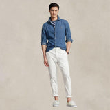 POLO RALPH LAUREN Camicia uomo in denim Blue