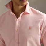 POLO RALPH LAUREN Camicia uomo in Oxford Dyed Rose