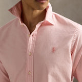 POLO RALPH LAUREN Camicia uomo in Oxford Dyed Rose