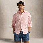 POLO RALPH LAUREN Camicia uomo in Oxford Dyed Rose