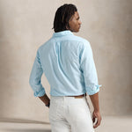 POLO RALPH LAUREN Camicia uomo in Oxford Dyed Sky