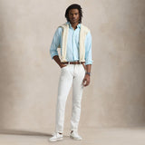 POLO RALPH LAUREN Camicia uomo in Oxford Dyed Sky