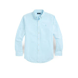 POLO RALPH LAUREN Camicia uomo in Oxford Dyed Sky