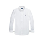 POLO RALPH LAUREN Camicia uomo in popeline stretch Bianco