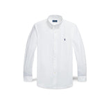 POLO RALPH LAUREN Camicia uomo in popeline stretch Bianco