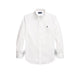 POLO RALPH LAUREN Camicia uomo  in twill Custom-Fit Bianco