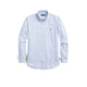 POLO RALPH LAUREN Camicia uomo Oxford stretch Custom-Fit Bianco e Azzurro