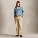 POLO RALPH LAUREN Camicia uomo  western in denim