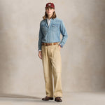 POLO RALPH LAUREN Camicia uomo  western in denim
