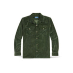POLO RALPH LAUREN Camicia uomo Work in velluto Olive