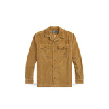 POLO RALPH LAUREN Camicia uomo Work in velluto Tan