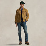 POLO RALPH LAUREN Camicia uomo Work in velluto Tan