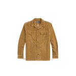 POLO RALPH LAUREN Camicia uomo Work in velluto Tan