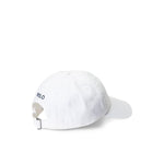 POLO RALPH LAUREN Cappellino da baseball in chino Bianco