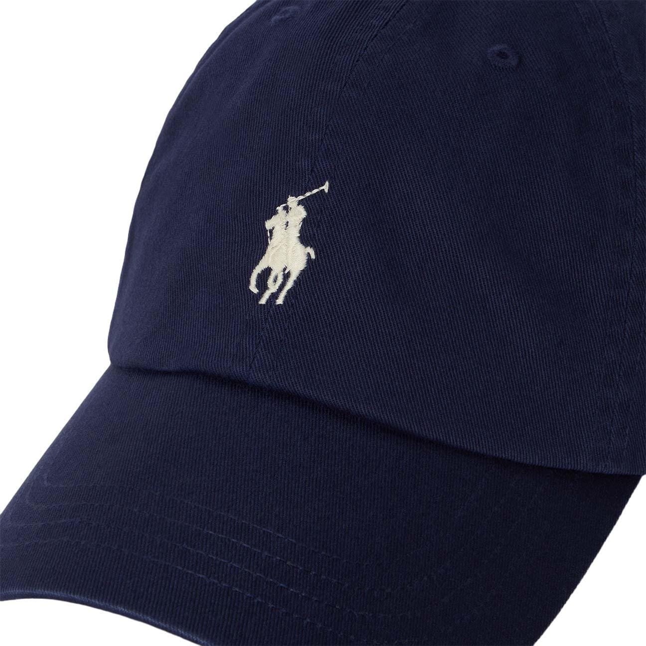 POLO RALPH LAUREN Cappellino da baseball in chino Blue