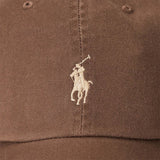 POLO RALPH LAUREN Cappellino da baseball in chino Brown