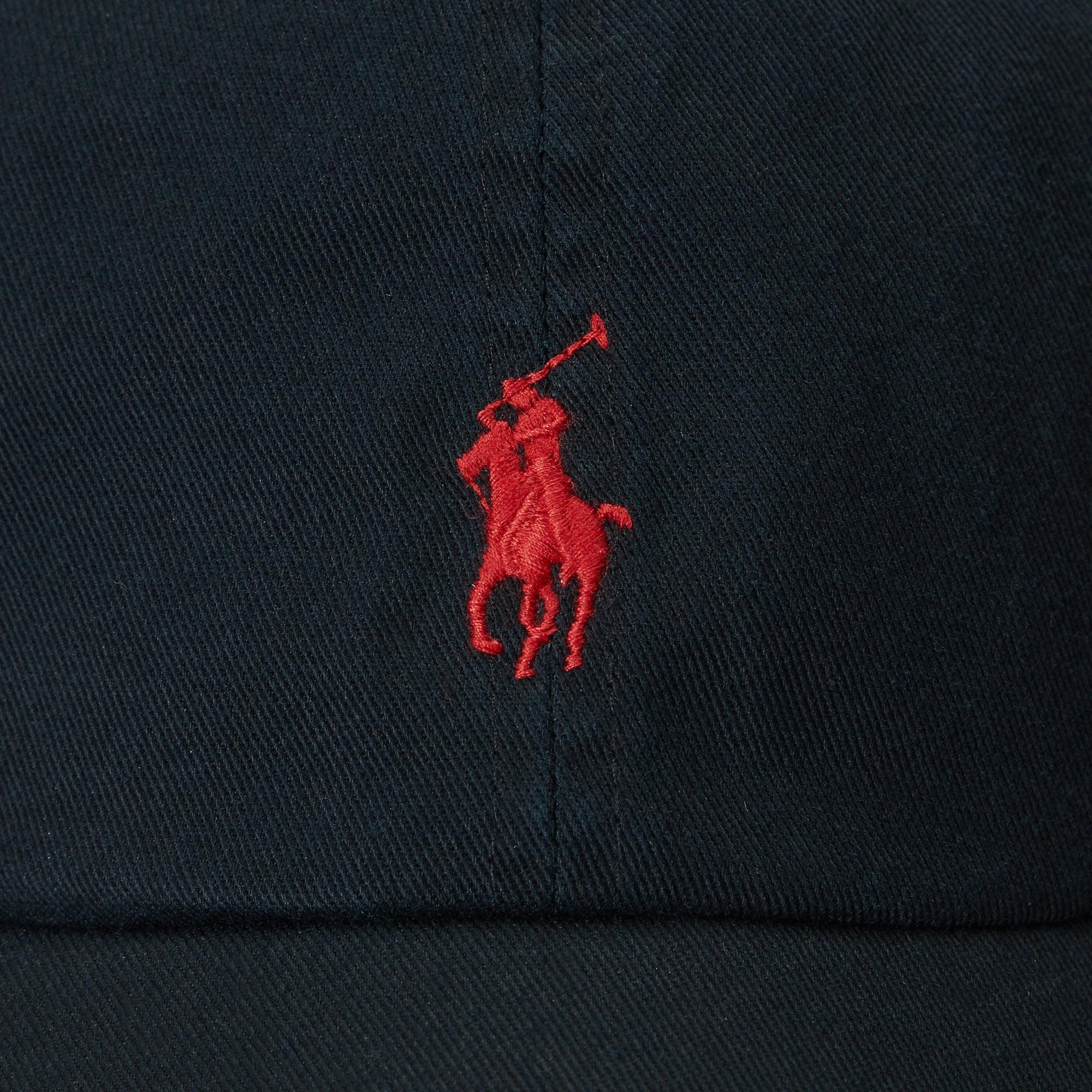 POLO RALPH LAUREN Cappellino da baseball in chino Nero