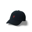 Cappellino da baseball in chino Nero